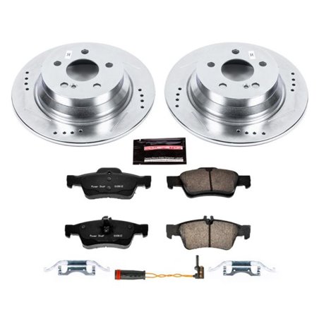 Power Stop 14-16 Mercedes-Benz E250 Rear Z23 Evolution Sport Brake Kit