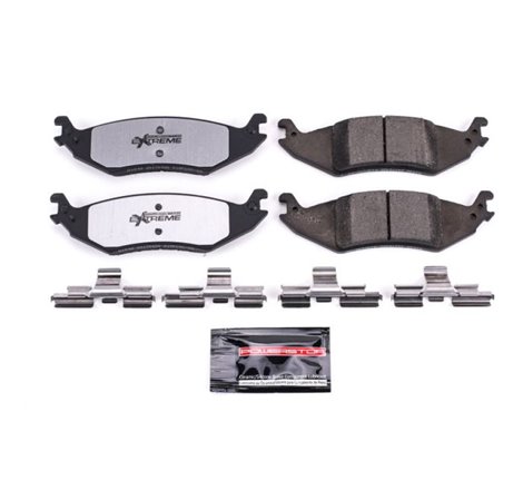 Power Stop 04-07 Ford E-150 Rear Z36 Truck & Tow Brake Pads w/Hardware