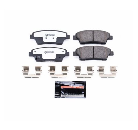 Power Stop 17-19 Genesis G80 Rear Z26 Extreme Street Brake Pads w/Hardware