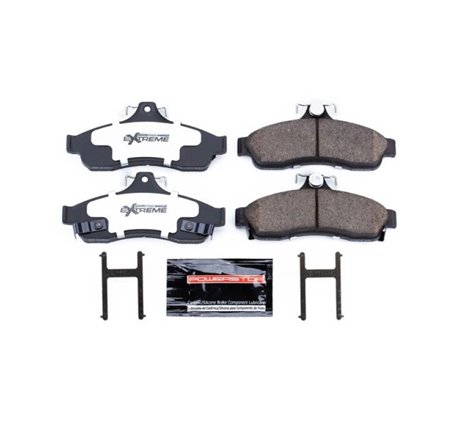 Power Stop 94-96 Chevrolet Caprice Rear Z26 Extreme Street Brake Pads w/Hardware