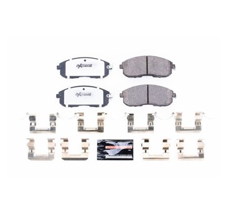 Power Stop 02-04 Infiniti I35 Front Z26 Extreme Street Brake Pads w/Hardware