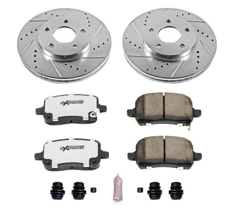 Power Stop 08-11 Chevrolet HHR Front Z26 Street Warrior Brake Kit