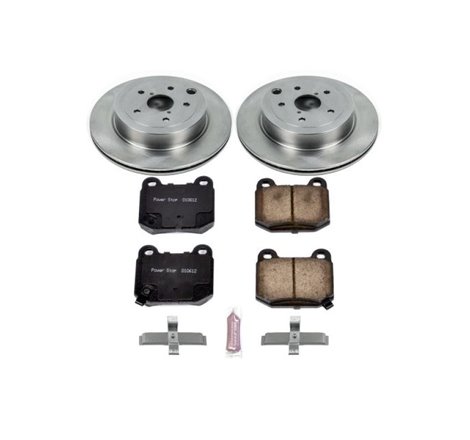 Power Stop 08-14 Subaru Impreza Rear Autospecialty Brake Kit