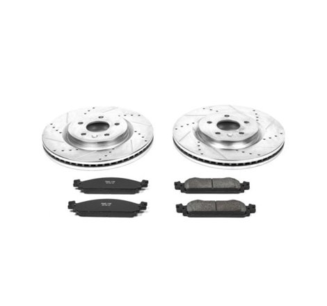 Power Stop 09-11 Ford Flex Front Z23 Evolution Sport Brake Kit