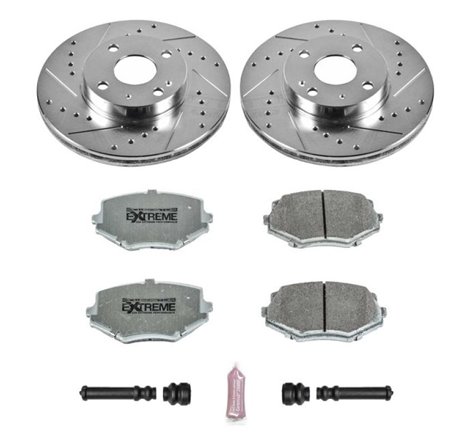 Power Stop 94-97 Mazda Miata Front Z26 Street Warrior Brake Kit