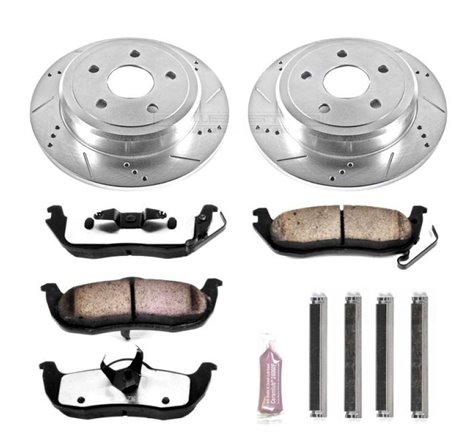 Power Stop 06-10 Jeep Commander Rear Z36 Truck & Tow Brake Kit