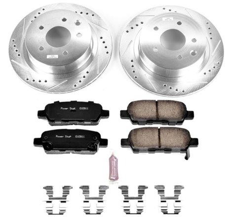 Power Stop 14-17 Nissan Juke Rear Z23 Evolution Sport Brake Kit