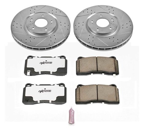 Power Stop 03-06 Mitsubishi Lancer Front Z26 Street Warrior Brake Kit