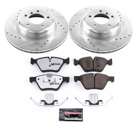 Power Stop 09-16 BMW Z4 Front Z26 Street Warrior Brake Kit