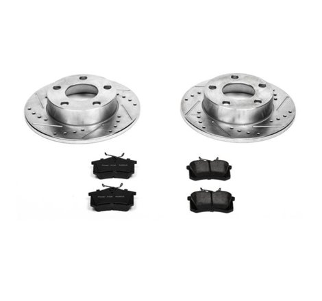 Power Stop 99-05 Volkswagen Passat Rear Z23 Evolution Sport Brake Kit