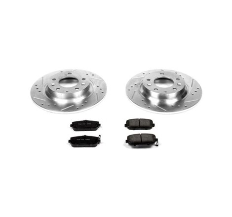 Power Stop 06-15 Mazda MX-5 Miata Rear Z23 Evolution Sport Brake Kit