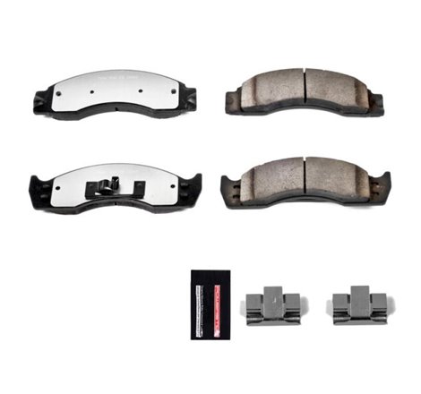 Power Stop 01-02 Ford E-450 Super Duty Front or Rear Z36 Truck & Tow Brake Pads w/Hardware