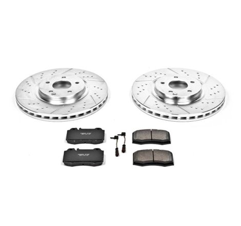 Power Stop 2004 Mercedes-Benz C230 Front Z23 Evolution Sport Brake Kit