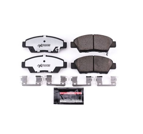 Power Stop 11-15 Honda CR-Z Front Z26 Extreme Street Brake Pads w/Hardware