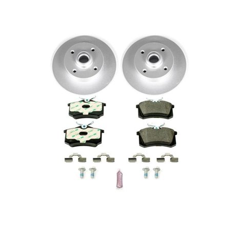 Power Stop 99-02 Volkswagen Cabrio Rear Euro-Stop Brake Kit