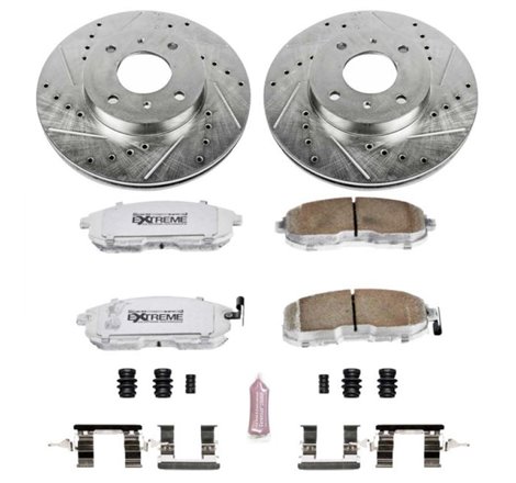 Power Stop 99-02 Infiniti G20 Front Z26 Street Warrior Brake Kit