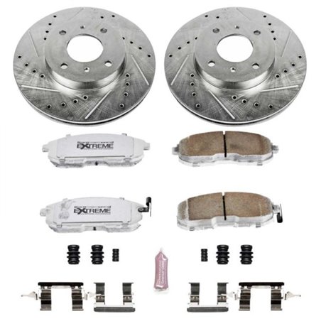 Power Stop 99-02 Infiniti G20 Front Z26 Street Warrior Brake Kit