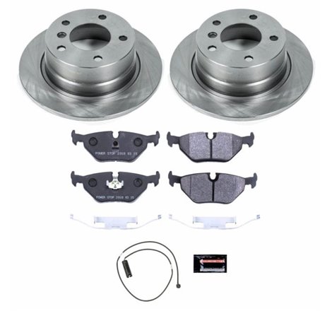 Power Stop 95-99 BMW 318ti Rear Track Day SPEC Brake Kit