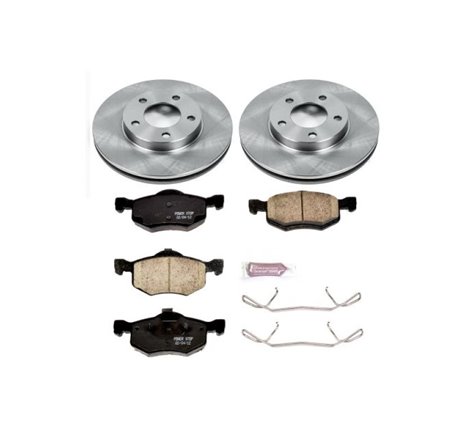 Power Stop 01-07 Ford Escape Front Autospecialty Brake Kit