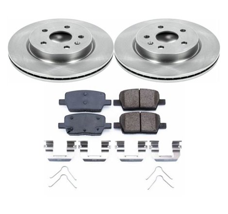 Power Stop 16-18 Cadillac CT6 Rear Autospecialty Brake Kit