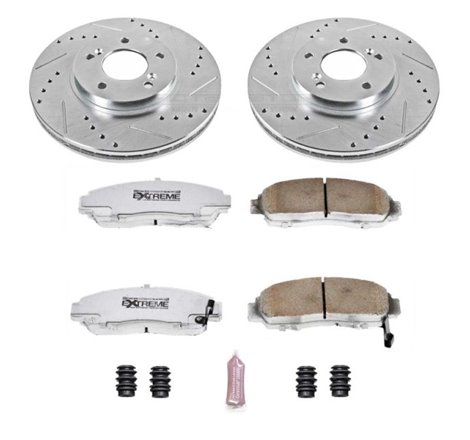 Power Stop 99-04 Acura RL Front Z26 Street Warrior Brake Kit