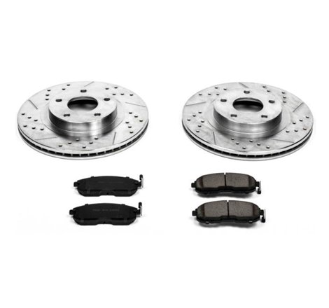 Power Stop 02-04 Infiniti I35 Front Z23 Evolution Sport Brake Kit