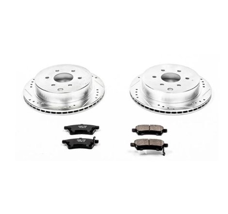 Power Stop 05-18 Nissan Frontier Rear Z23 Evolution Sport Brake Kit