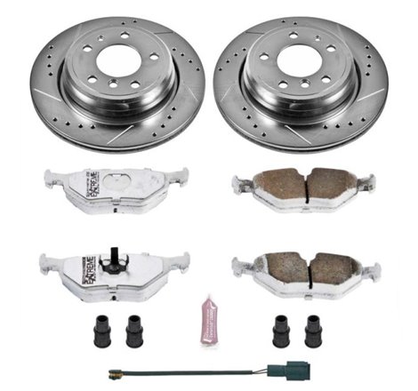 Power Stop 94-95 BMW 540i Rear Z26 Street Warrior Brake Kit