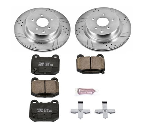 Power Stop 03-04 Infiniti G35 Rear Z23 Evolution Sport Brake Kit