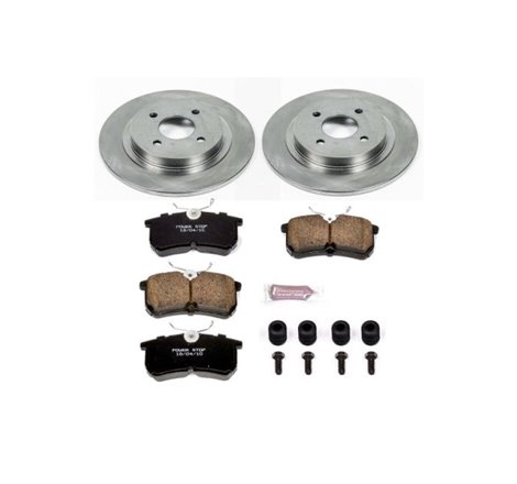 Power Stop 02-04 Ford Focus Rear Autospecialty Brake Kit