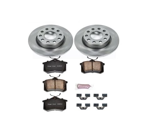 Power Stop 02-05 Audi A4 Rear Autospecialty Brake Kit