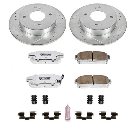 Power Stop 01-02 Infiniti G20 Rear Z26 Street Warrior Brake Kit