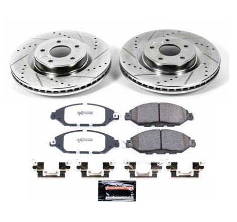 Power Stop 2013 Infiniti JX35 Front Z36 Truck & Tow Brake Kit