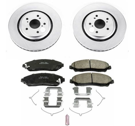 Power Stop 14-16 Acura MDX Front Z17 Evolution Geomet Coated Brake Kit