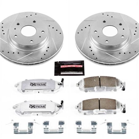 Power Stop 07-13 Suzuki SX4 Front Z26 Street Warrior Brake Kit