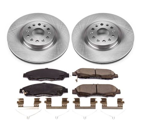 Power Stop 17-18 Cadillac XT5 Front Autospecialty Brake Kit