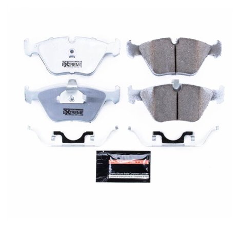 Power Stop 01-05 BMW 525i Front Z26 Extreme Street Brake Pads w/Hardware