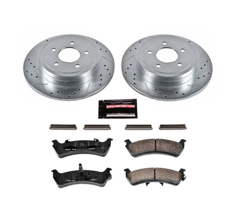 Power Stop 2003 Ford Explorer Sport Rear Z23 Evolution Sport Brake Kit