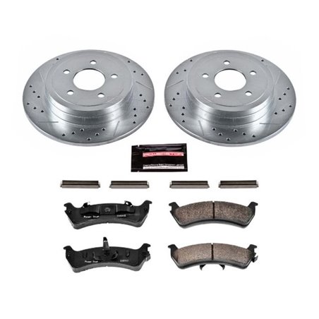 Power Stop 2003 Ford Explorer Sport Rear Z23 Evolution Sport Brake Kit