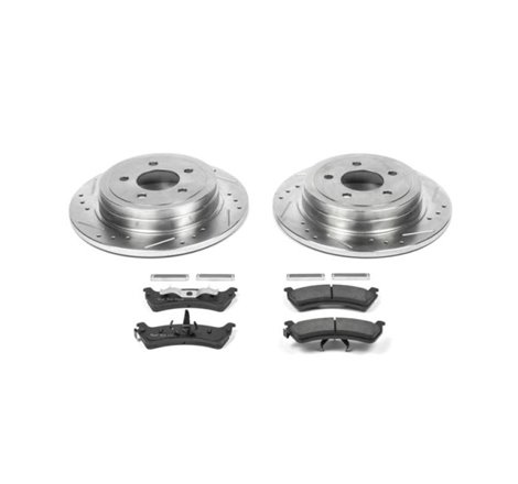 Power Stop 2003 Ford Explorer Sport Rear Z23 Evolution Sport Brake Kit