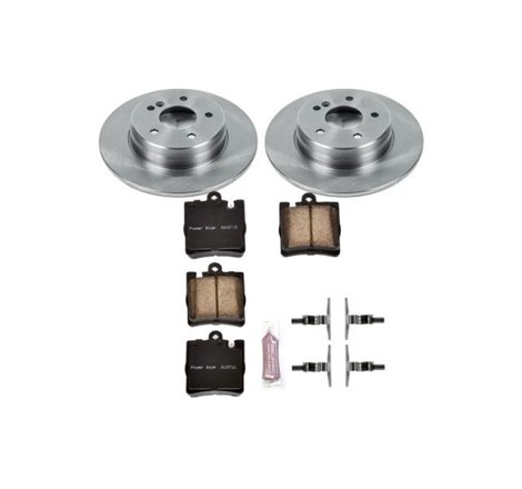 Power Stop 03-05 Mercedes-Benz C240 Rear Autospecialty Brake Kit