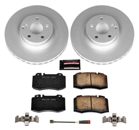 Power Stop 08-11 Mercedes-Benz CLS550 Front Z23 Evolution Sport Coated Brake Kit