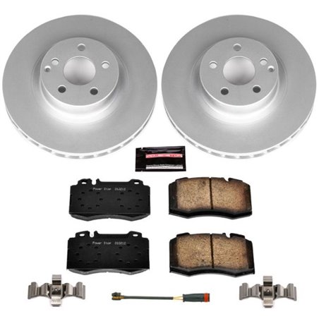 Power Stop 08-11 Mercedes-Benz CLS550 Front Z23 Evolution Sport Coated Brake Kit