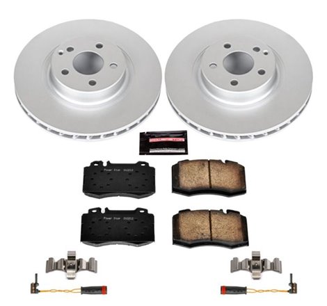 Power Stop 2003 Mercedes-Benz SL500 Front Z23 Evolution Sport Coated Brake Kit