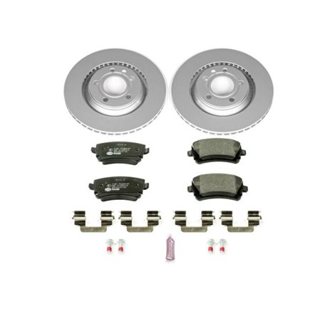 Power Stop 03-10 Audi A8 Quattro Rear Euro-Stop Brake Kit