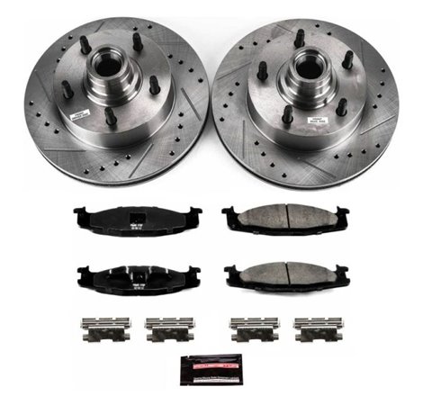 Power Stop 2003 Ford E-150 Front Z23 Evolution Sport Brake Kit