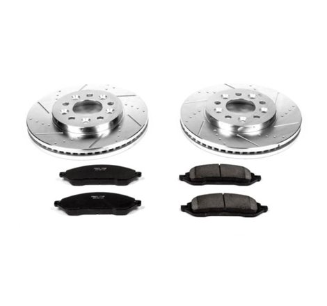 Power Stop 04-07 Ford Freestar Front Z23 Evolution Sport Brake Kit