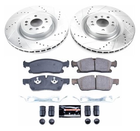 Power Stop 2016 Mercedes-Benz GLE300d Front Z23 Evolution Sport Brake Kit