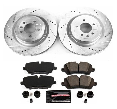 Power Stop 13-18 Land Rover Range Rover Rear Z23 Evolution Sport Brake Kit