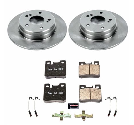 Power Stop 90-93 Mercedes-Benz 300CE Rear Autospecialty Brake Kit